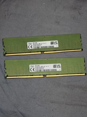 SK hynix 32GB Kit 2x16GB DDR5-5600 PC5-5600B UDIMM Desktop RAM Tested FREE SHIP