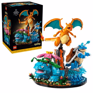 LEGO Pokémon 72153 Venusaur, Charizard & Blastoise Factory Sealed