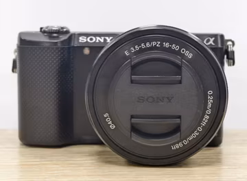 Sony Alpha Mirrorless Wi-Fi Camera Black w/ E PZ 16-50mm f/3.5-5.6 OSS