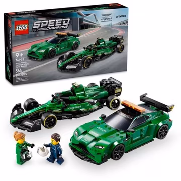 LEGO 76925 Speed Champions Aston Martin Safety Car & AMR23 Racing Car Toy, 2