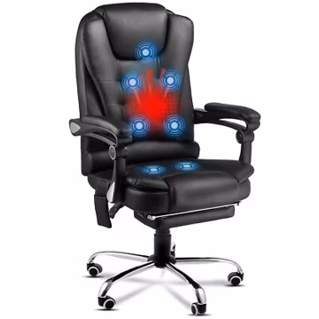 YODOLLA Ergonomic Reclining Office Chair Heat & Massage High Back Desk Chair