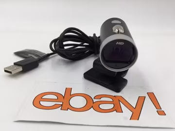 Microsoft LifeCam Cinema 720p HD Wide Screen Camera Webcam Model 1393 Free S/H