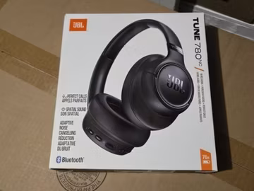 76 Hour JBL TUNE 780NC Wireless Over-Ear Headphones Noise Canceling Black ANC