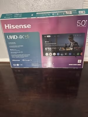 Hisense 50" UHD 4K LED Google TV H5 Series 50H5 w/ Dolby Vision