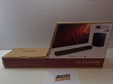 LG 2.1 Channel Sound Bar System with Wireless Subwoofer and Dolby Audio