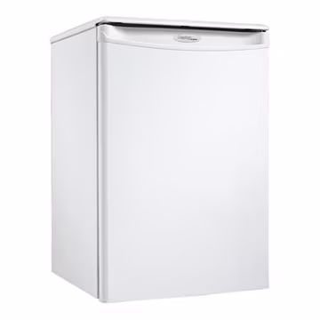 Danby DAR026A1WDD Designer 2.6 Cu. Ft. White Solid Door Reach-In Refrigerator