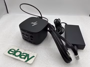 HP Thunderbolt 120W G2 USB-C DOCK HSN-iX01 With 120W AC Adapter - Free S/H
