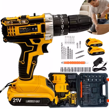 21V Cordless Drill Set