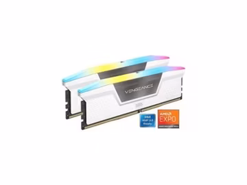 CORSAIR Vengeance RGB 16GB (2 x 8GB) 288-Pin PC RAM DDR5 6000 (PC5 48000) Deskto