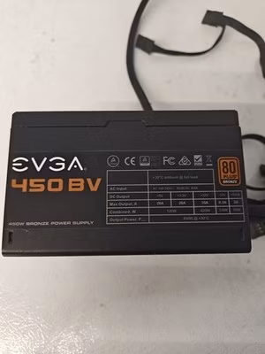 EVGA 450 BV Power Supply 100-BV-0450-B1 450W Non-Modular Bronze - TESTED WORKING