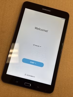 Screen Defect - Samsung Galaxy Tab E 8.0 SM-T377A (ATT) 16GB Tablet tested reset