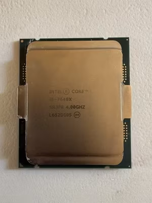 Intel Core i5-7640X CPU - 4.0GHz Quad-Core LGA2066 Processor