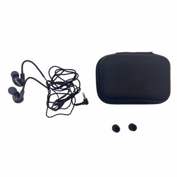 Shure SE215K Professional In Ear Live Sound Monitoring Headphones Black Earbuds