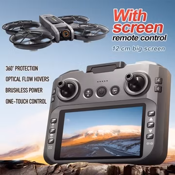 S156 Professional Drone New Screen LCD RC Drone 8K Camera Brushless GPS Motor NO