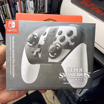 Nintendo Switch Pro Super Smash Bros Ultimate Edition Controller Free Shipping!