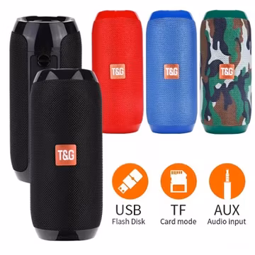 Bluetooth Wireless Speaker Portable Waterproof Stereo Bass Sound USB TF FM Radio