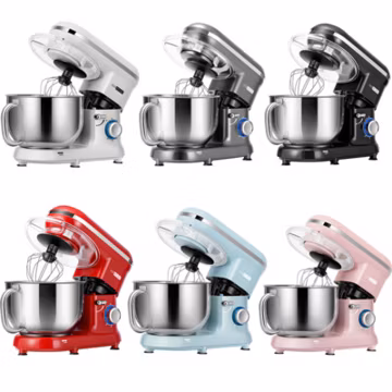 Stand Mixer 6QT 10-Speed Tilt-Head Kitchen Electric Food Mixer Bowl with Handle