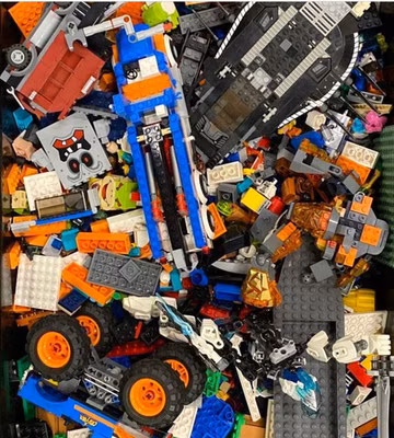 LEGO 20 lbs Pounds BULK Random Parts Pieces Building Plates Blocks Free Shipping