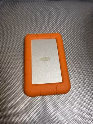 LaCie 2TB Rugged Mini Portable External Hard Drive USB-C