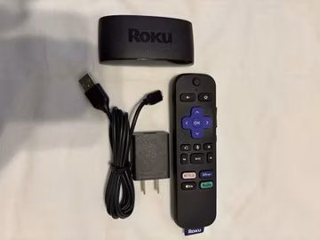 Roku Express 4K+ 3941X Streaming Media Player HD/4K/HDR - Open Box - NO REMOTE