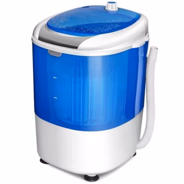 Costway Portable Mini Counter Top Washing Machine 5.5lbs Spin Basket Laundry