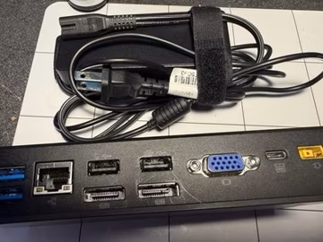 Lenovo ThinkPad 40A9 USB-C Docking Station / For Dell HP acer Incl 90w Charger