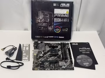 New Asus B550M-A Wifi II AM4 mATX AMD DDR4 Motherboard