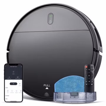 ONSON Robot Vacuum Cleaner BR151, 3500Pa Suction, 2 in 1 Mop Combo, Wi-Fi and
