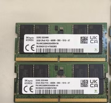 SK Hynix DDR5 64GB (2x32GB) 2Rx8 PC5-4800B Laptop RAM Tested