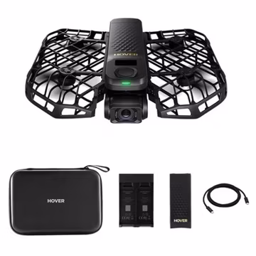 HOVERAir X1 PROMAX 8K Self-Flying Drone Camera Bundle w/ 2 Batteries & Case