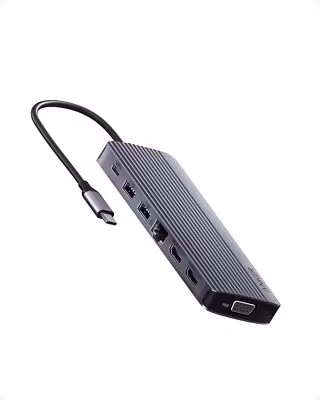 Anker 14in1 USB C Hub Docking Station Triple Display 2x4K HDMI 1080P VGA|Refurb