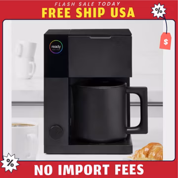 Fellow Aiden Precision Coffee Maker, Thermal Carafe 10 Cup Capacity, Black - NEW