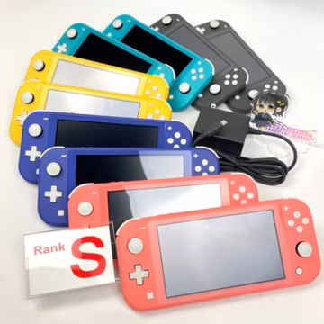 Nintendo Switch Lite S Rank Console & Charger Choice of Colors 1Day Shipping