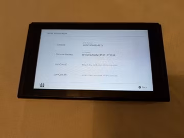 Nintendo Switch Console - Black + 2 Pairs of Joycons