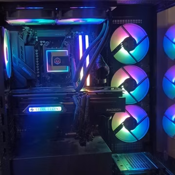 Cyberpower PC, Radeon 9070xt, Rx 9900X3D, Corsair 64gb DDR5, Samsung 990 Pro 4TB