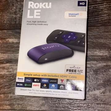 NEW Roku LE HD Streaming Media Player HDMI Cable‼️🤝📦📺