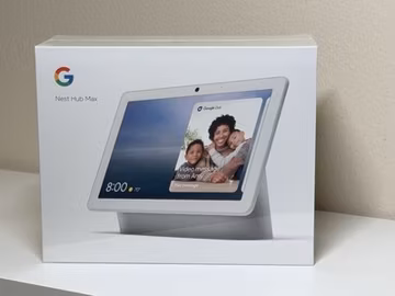 Google Nest Hub Max Smart Speaker 10” Smart Home Display Chalk Sealed GA00426-US