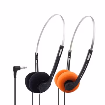 Retro Over-Ear Headphone Vintage Underwire Headphone for Walkman