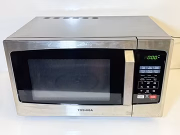 TOSHIBA Countertop Microwave Oven 0.9 Cu Ft, Model: EM925A5A-SS