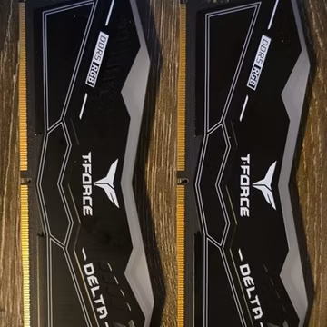 TEAMGROUP T-Force Delta RGB 32GB 2x16GB DDR5-6000 CL38 RAM FF3D516G6000HC38ABK