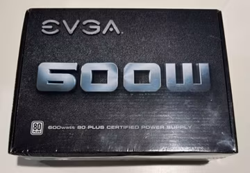 New & Sealed EVGA 600W 80 Plus Certified Power Supply