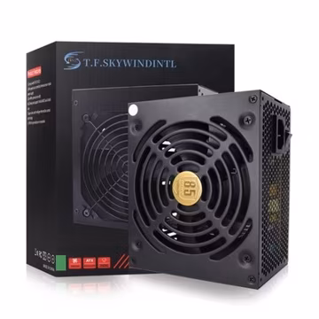 800 Watt ATX Power Supply Non Modular Gaming PSU 90% Efficiency