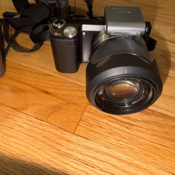 Sony Alpha NEX-5N 16.1MP Mirrorless Digital Camera w/ 18-55mm OSS Lens