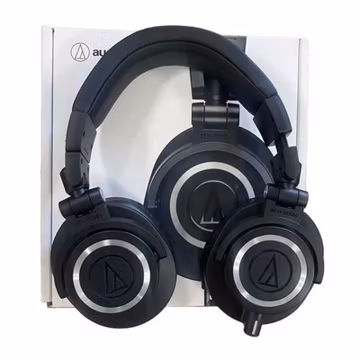 NEW Black Audio-Technica ATH-M50X Professional Over Ear Headphones IN-STOCK