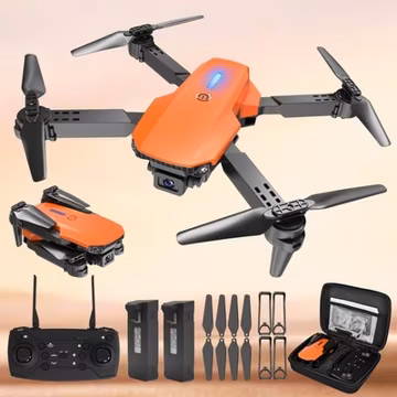 Drone With HD Dual Cameras Foldable Quadcopter One Key Start/Landing Beginners