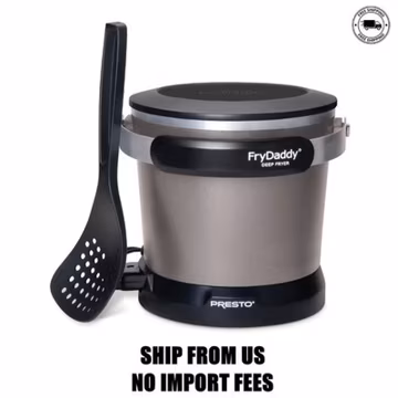 Presto FryDaddy Electric Deep Fryer, Black 05428