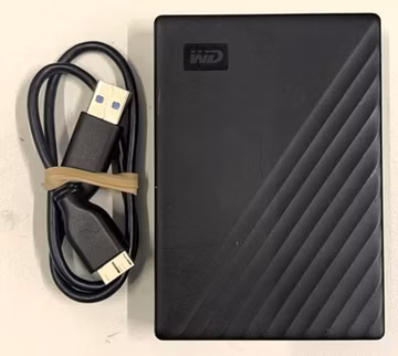 WD 4TB Drive plus Portable Storage External Hard Drive for PC/MAC WDBPKJ0040BBK