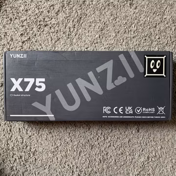 YUNZII X75 | 82 Key Wireless Hot Swappable Mechanical Gaming Keyboard