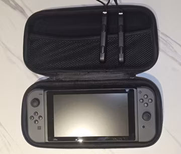 Nintendo Switch 32GB Console with Gray Joy‑Con, Tested. + 128gb Memory Stick