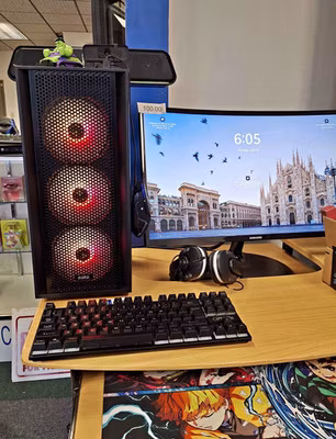 Intel i5-9400F Gaming Tower Desktop 16GB RAM GTX 1660 RGB Black